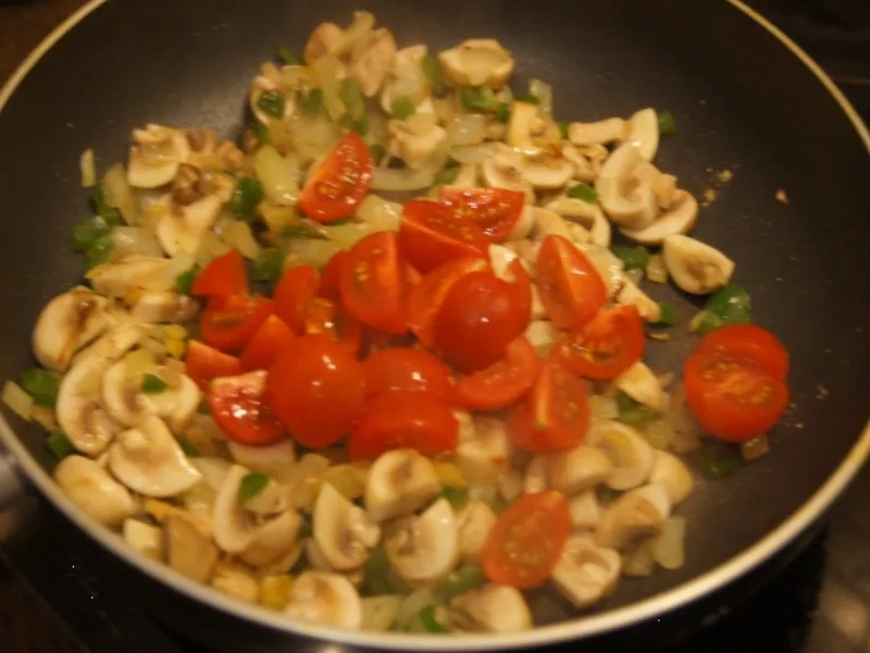 Omelett mit herzhaften Gemüse - Rezept - Bild Nr. 4970