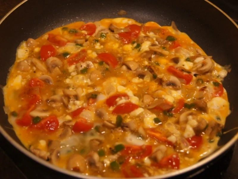 Omelett mit herzhaften Gemüse - Rezept - Bild Nr. 4973