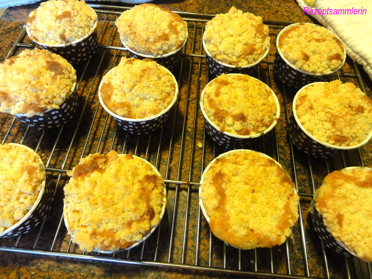 Muffin:   APFEL mit STREUSEL - Rezept - Bild Nr. 4969