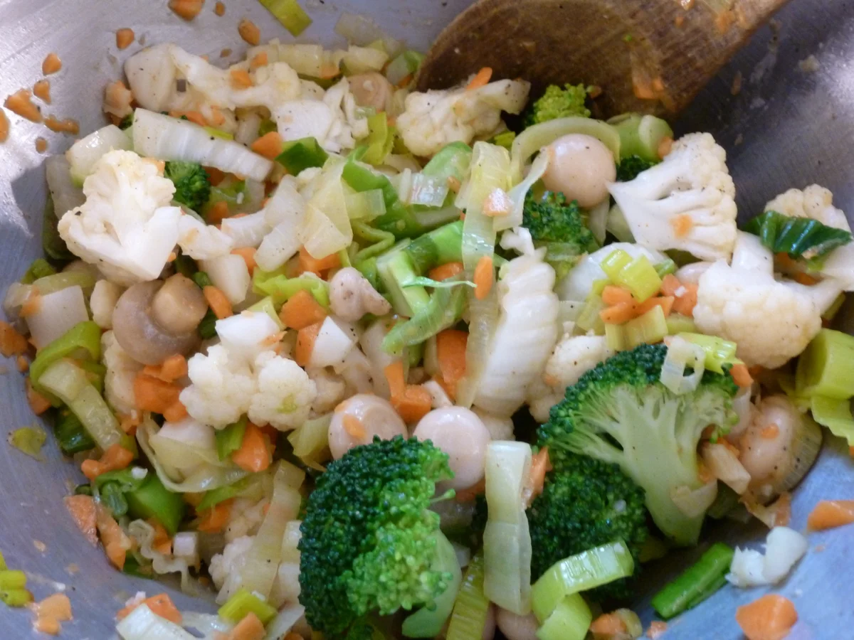 Rezept: Gemüse-Quiche oder Gemüse-Quarkkuchen Bild Nr. 4973 Gemüse-Quiche oder Gemüse-Quarkkuchen - Rezept - Bild Nr. 4973