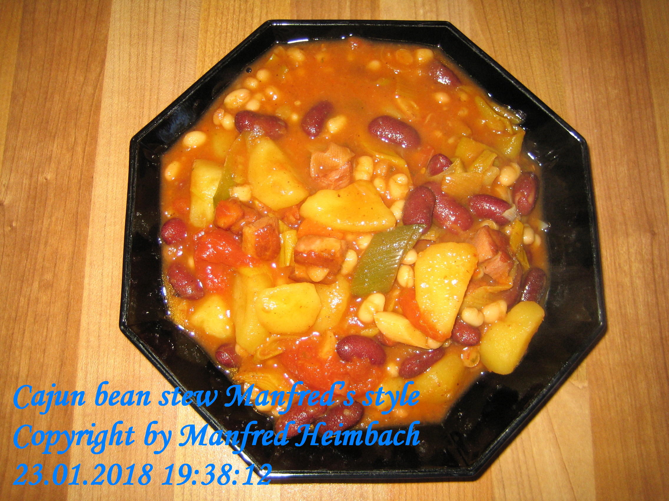 Bilder für Eintopf – Cajun bean stew Manfred’s style - Rezept