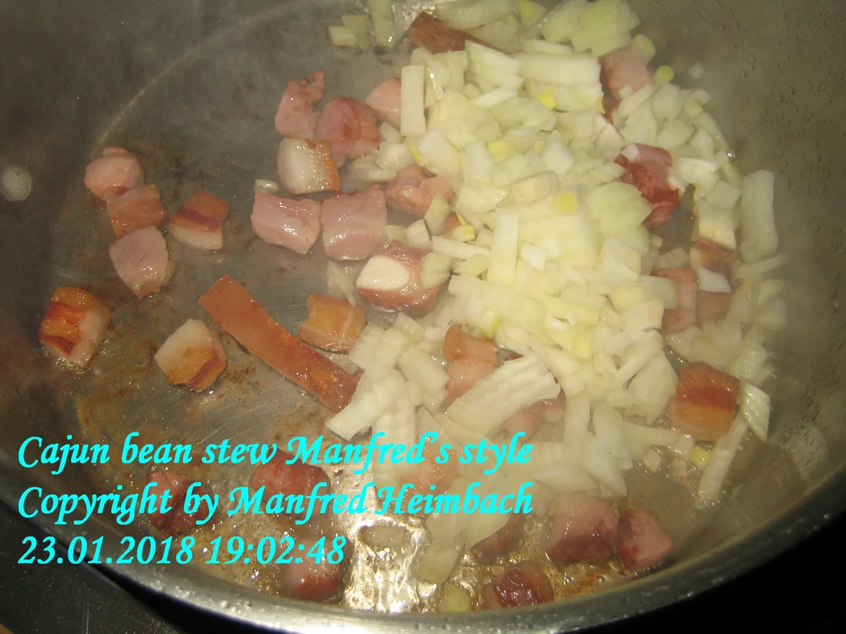 Eintopf – Cajun bean stew Manfred’s style - Rezept - Bild Nr. 4971