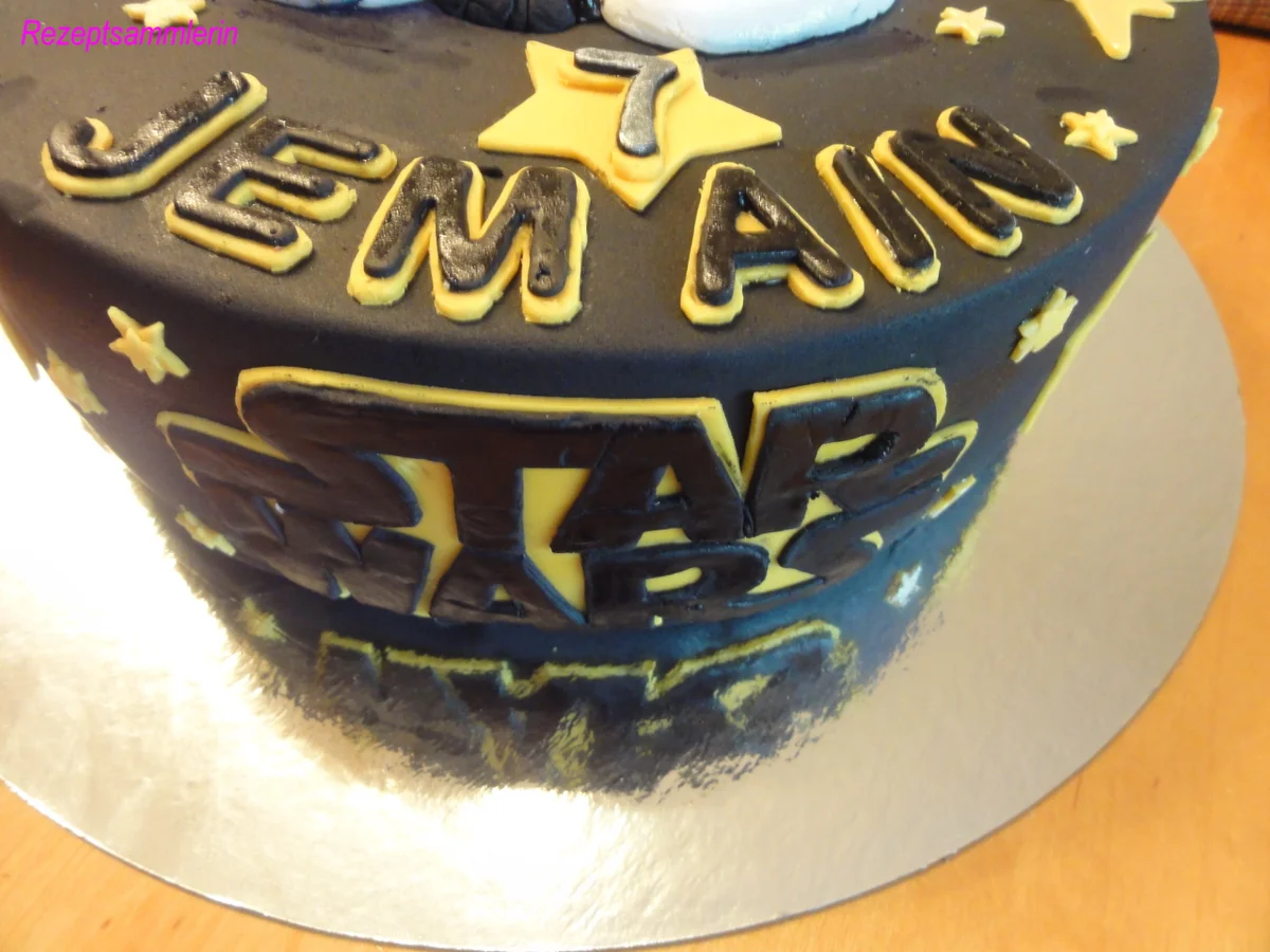 FONDANT:   " STAR WARS "  Überraschungstorte - Rezept - Bild Nr. 4978