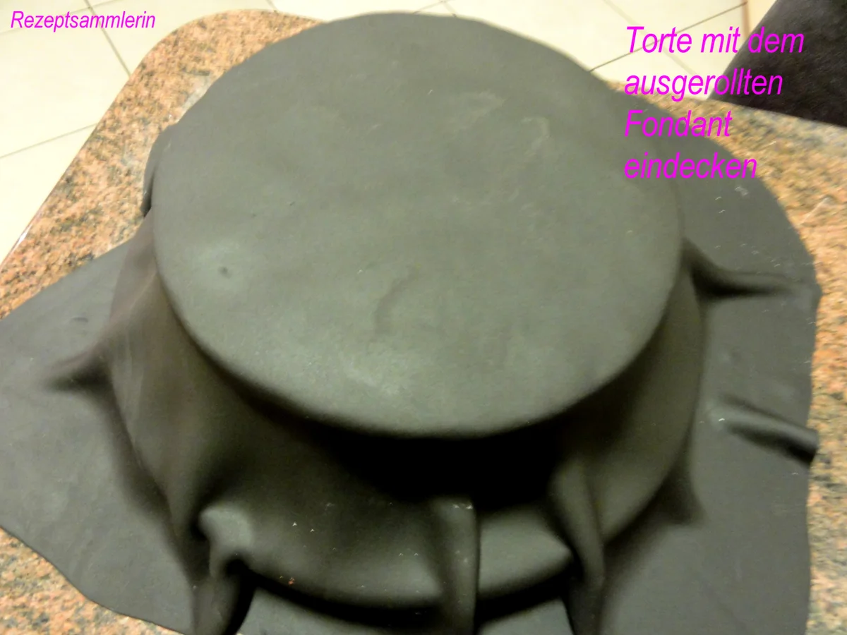 FONDANT:   " STAR WARS "  Überraschungstorte - Rezept - Bild Nr. 4987