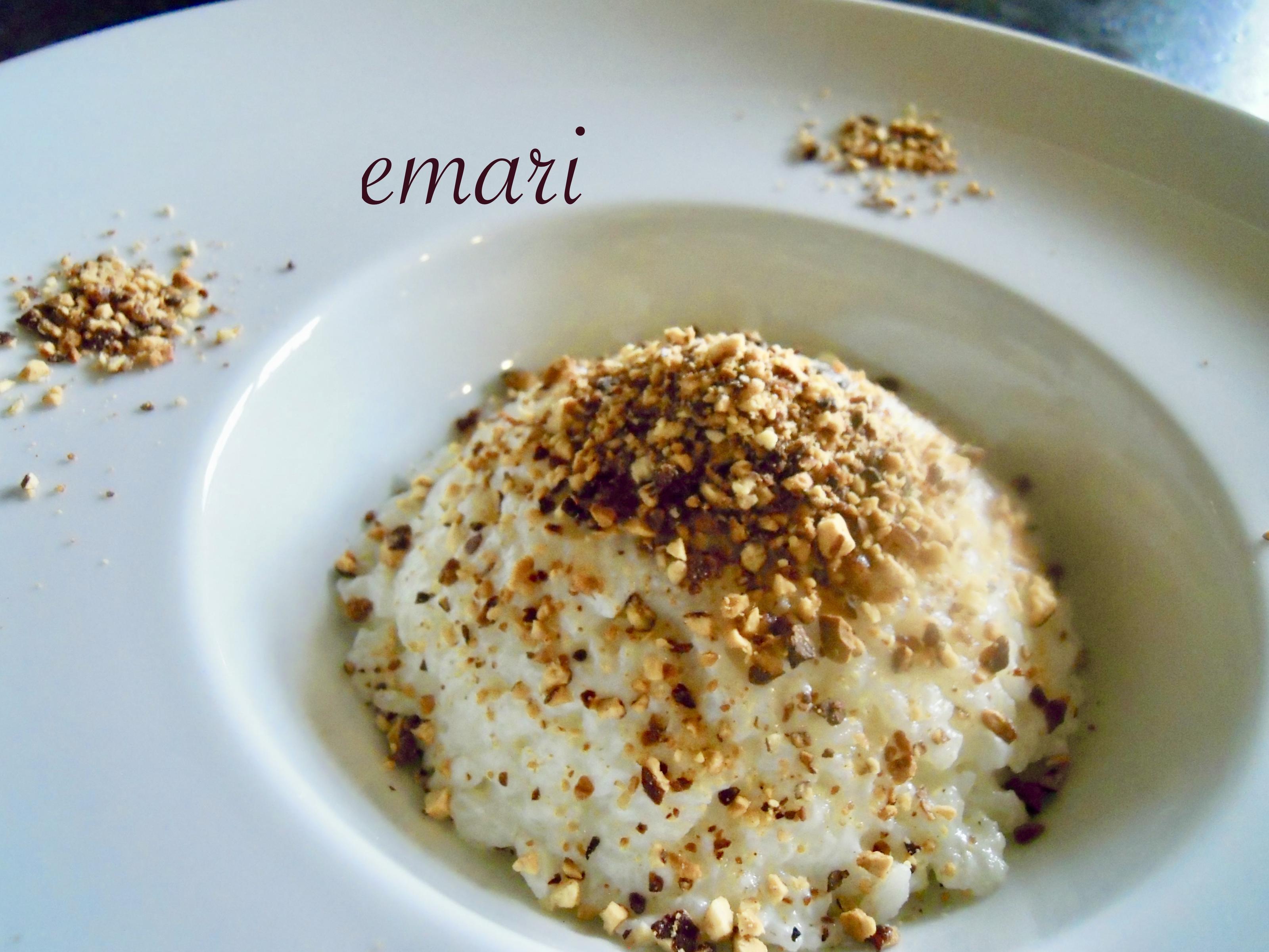 Milchreis mit Karamell Mandel Topping - Rezept Gesendet von emari