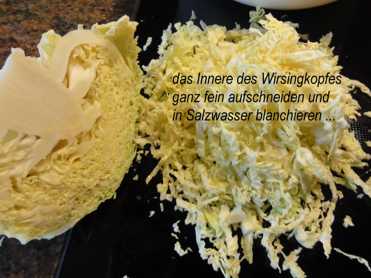 Gemüse:   WIRSINGKOHL ~ ROULADEN - Rezept - Bild Nr. 4984