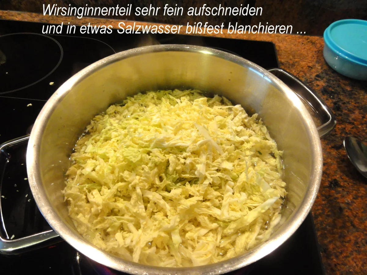 Gemüse:   WIRSINGKOHL ~ ROULADEN - Rezept - Bild Nr. 4985