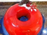 Rührteig:   " MIRROR ~ GLAZE  ~ CAKE " (Spiegel-Glas-Kuchen) - Rezept - Bild Nr. 4981