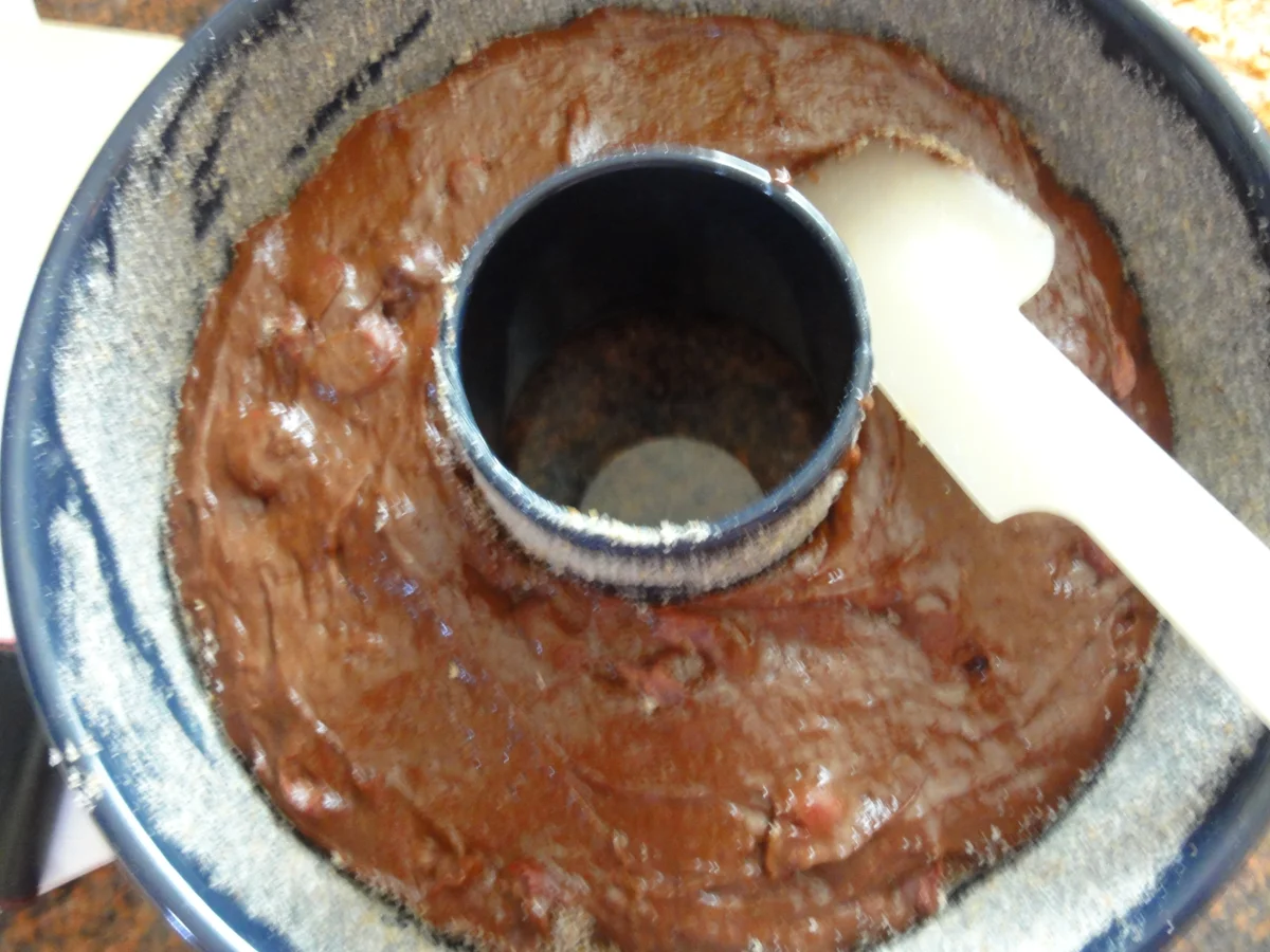 Rührteig:   " MIRROR ~ GLAZE  ~ CAKE " (Spiegel-Glas-Kuchen) - Rezept - Bild Nr. 4990