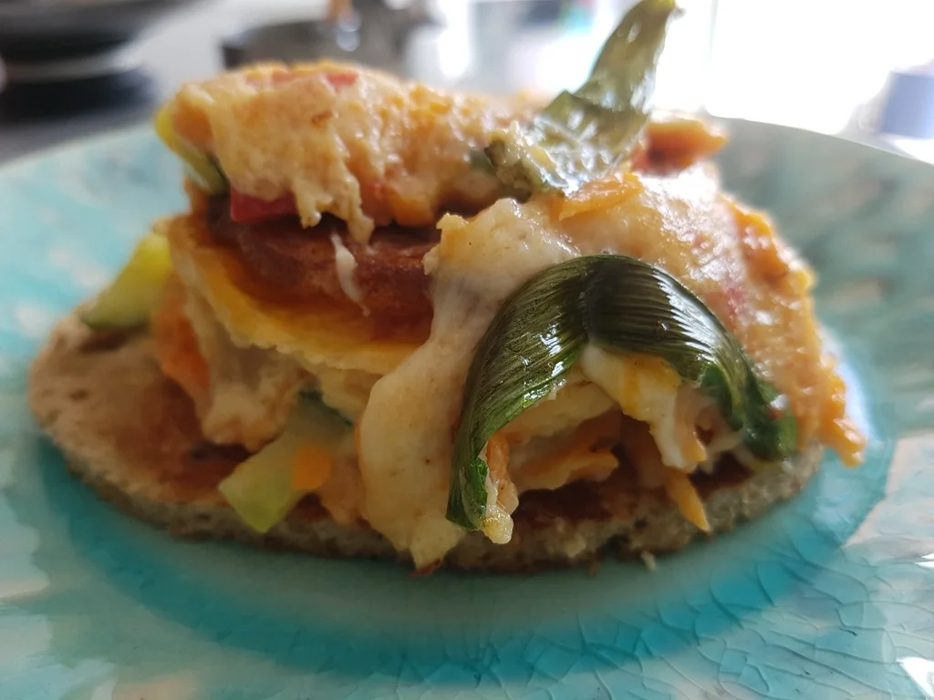 Rührei als Törtchen zum Abendbrot - Rezept - Bild Nr. 4983