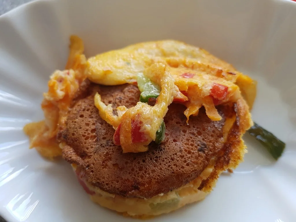 Rührei als Törtchen zum Abendbrot - Rezept - Bild Nr. 4984