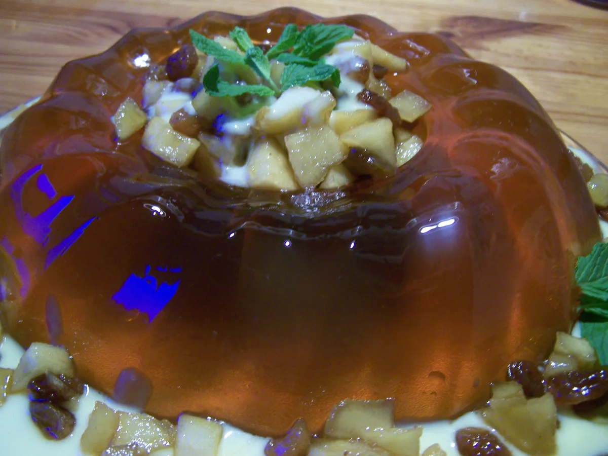 Rezept: Apfel- Wackelpudding Bild Nr. 4998 Apfel- Wackelpudding - Rezept - Bild Nr. 4998