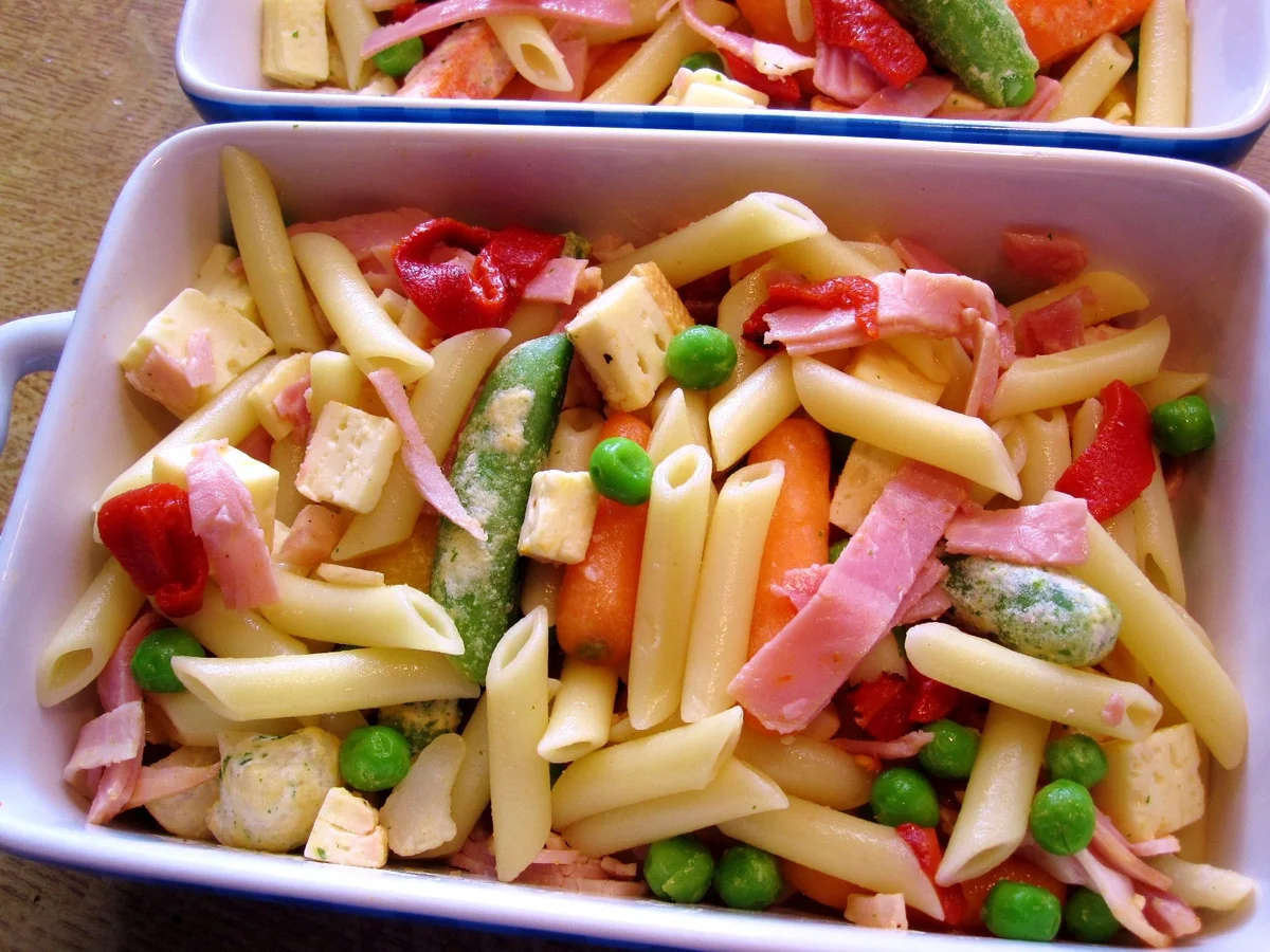 Reste-Auflauf mit Nudeln - Rezept - Bild Nr. 4983