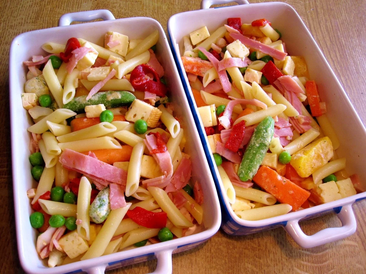 Reste-Auflauf mit Nudeln - Rezept - Bild Nr. 4984