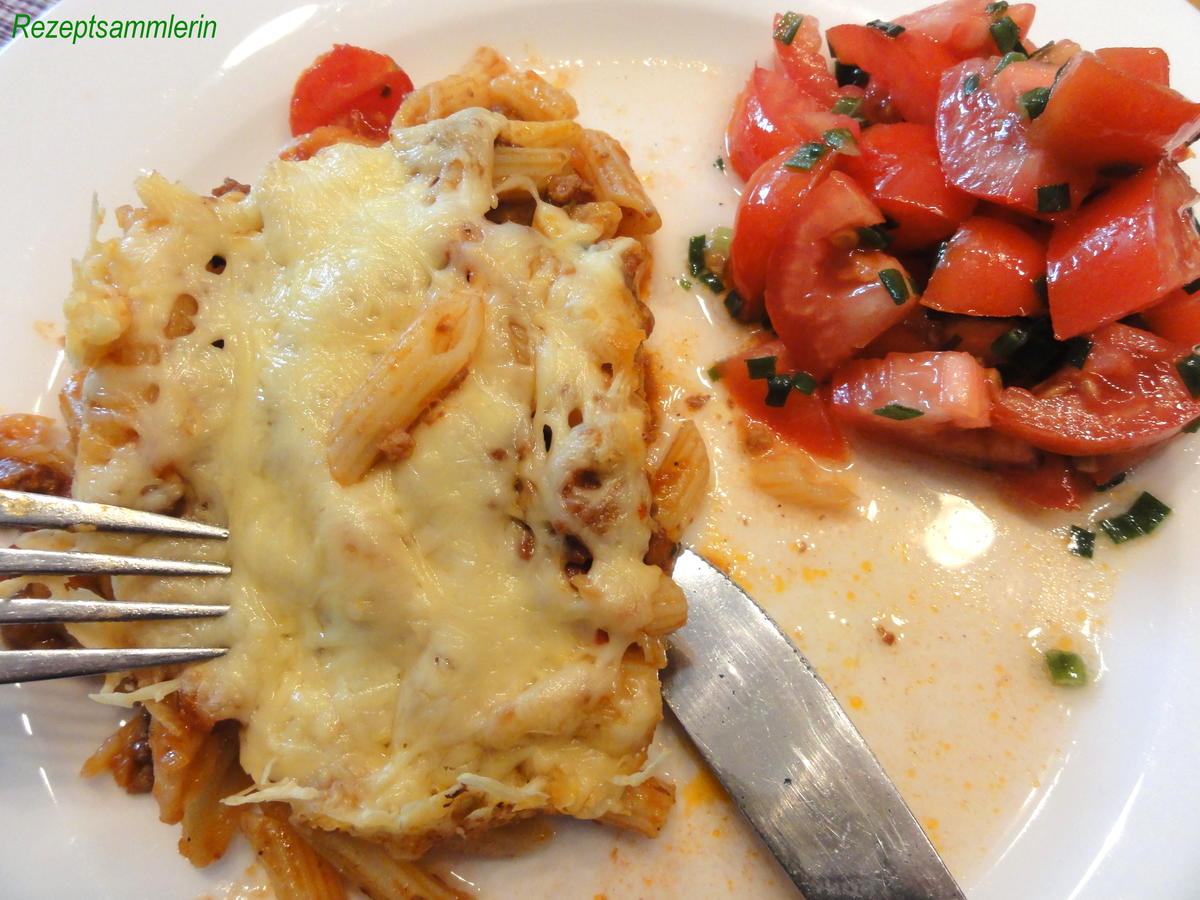 Nudeln: MAKKARONI ~ BOLOGNESE ~ AUFLAUF - Rezept - kochbar.de