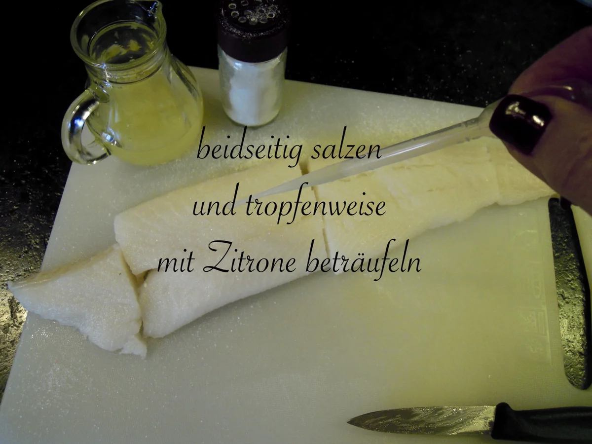 saftiges Heilbutt Filet mit Pfeffer - Brösel - Kruste - Rezept - Bild Nr. 4998