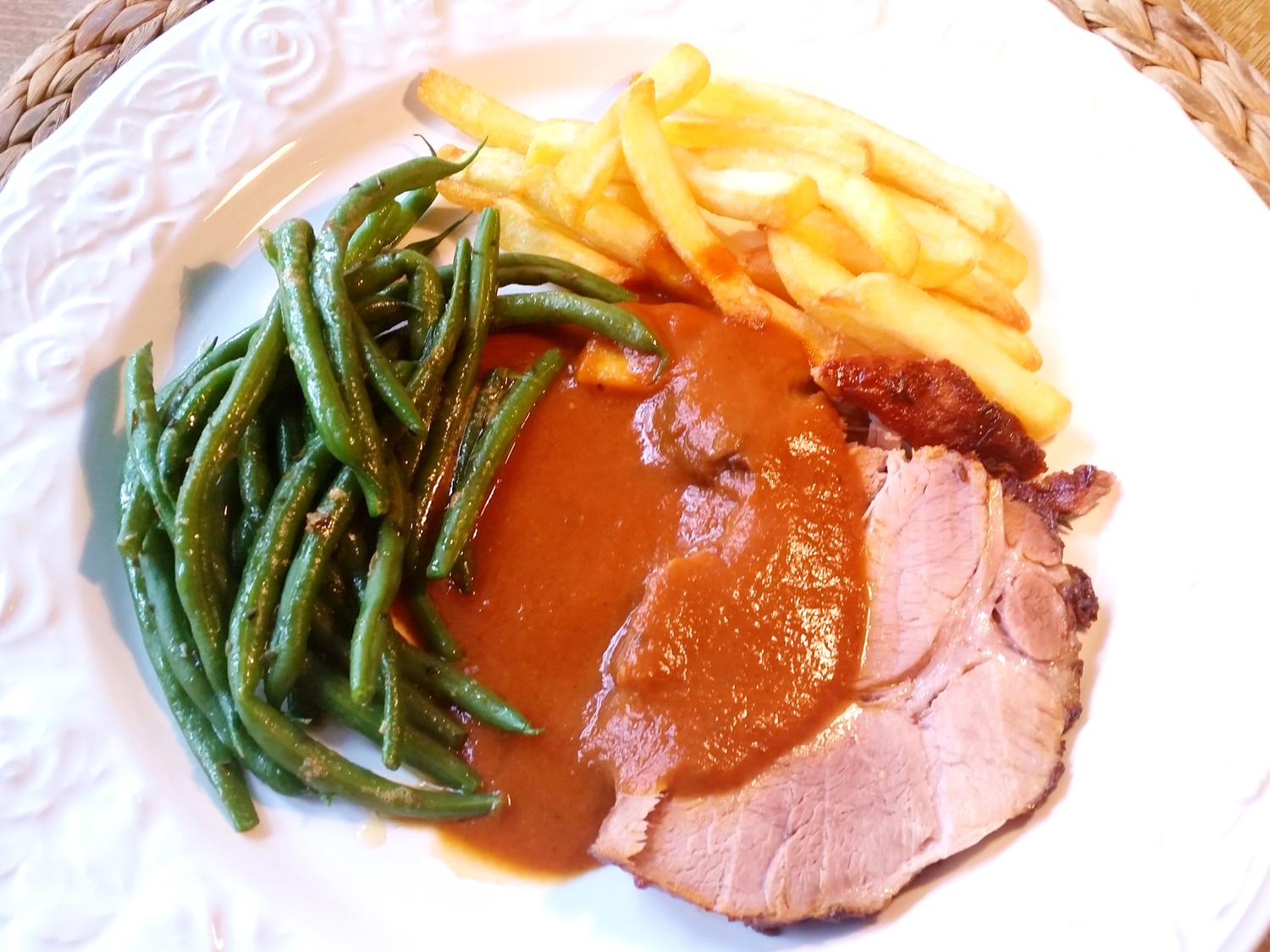 Nackenbraten im Römertopf - Rezept mit Bild - kochbar.de