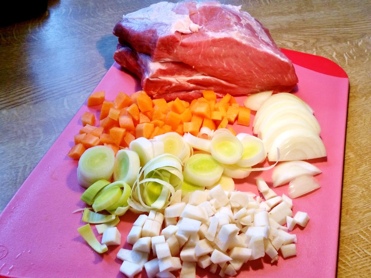 Nackenbraten im Römertopf - Rezept - Bild Nr. 5006