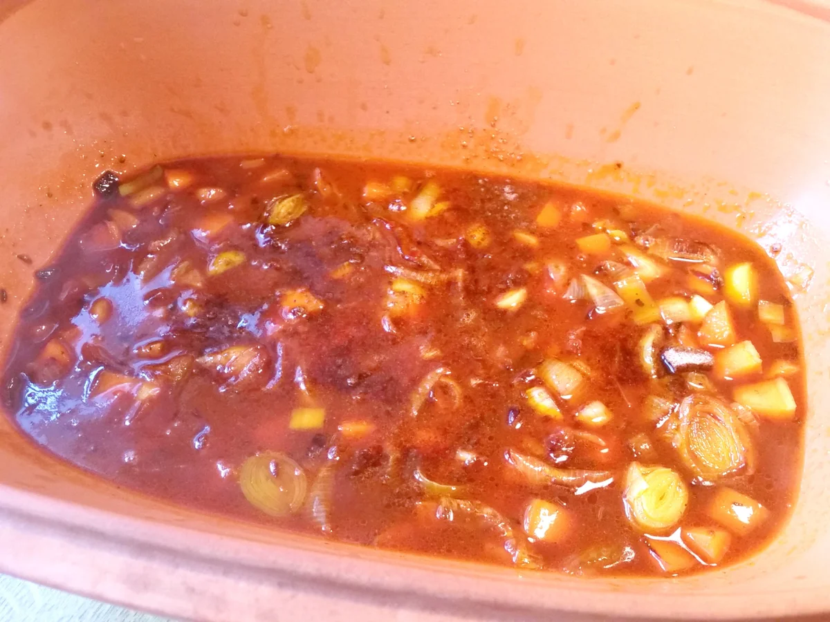 Nackenbraten im Römertopf - Rezept - Bild Nr. 5009