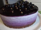 Ombre-Cheese-Cake mit Blaubeeren ohne Backen - Rezept - Bild Nr. 5004