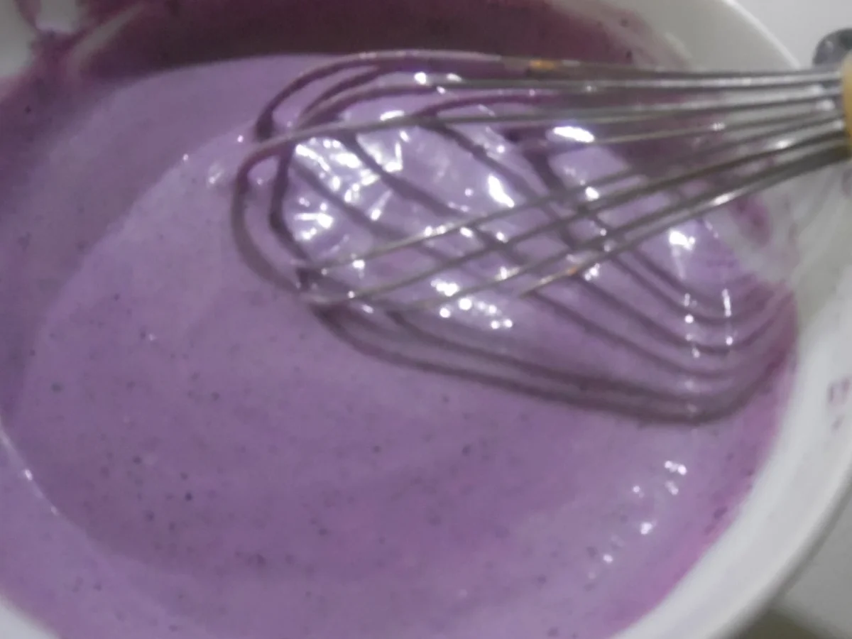 Ombre-Cheese-Cake mit Blaubeeren ohne Backen - Rezept - Bild Nr. 5008