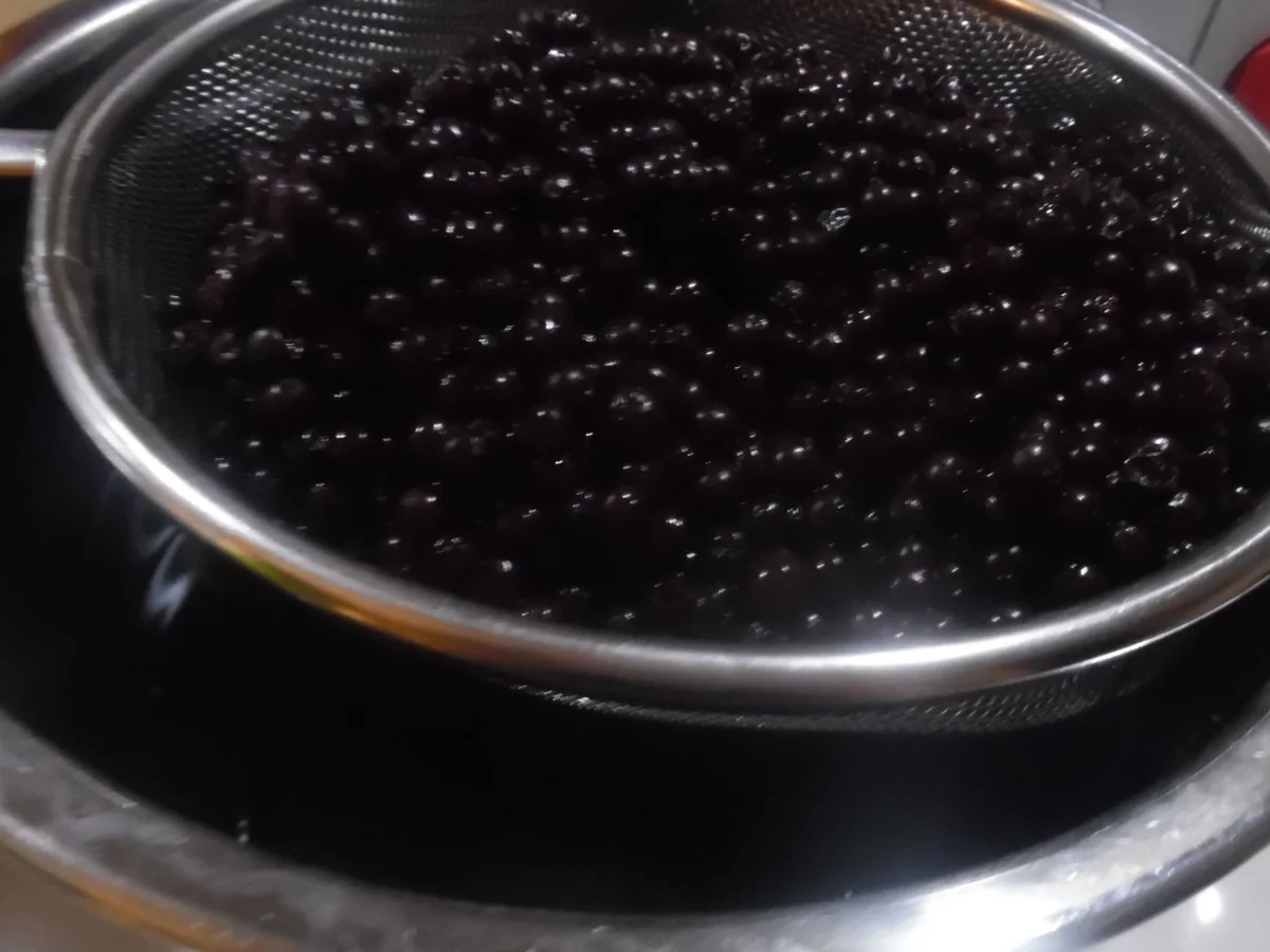 Ombre-Cheese-Cake mit Blaubeeren ohne Backen - Rezept - Bild Nr. 5013