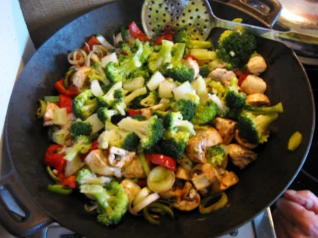 Rezept: Mittagessen aus dem Wok Bild Nr. 5009 Mittagessen aus dem Wok - Rezept - Bild Nr. 5009