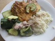 Zucchini-Hackfleischauflauf mit Käsekruste - Rezept - Bild Nr. 5004