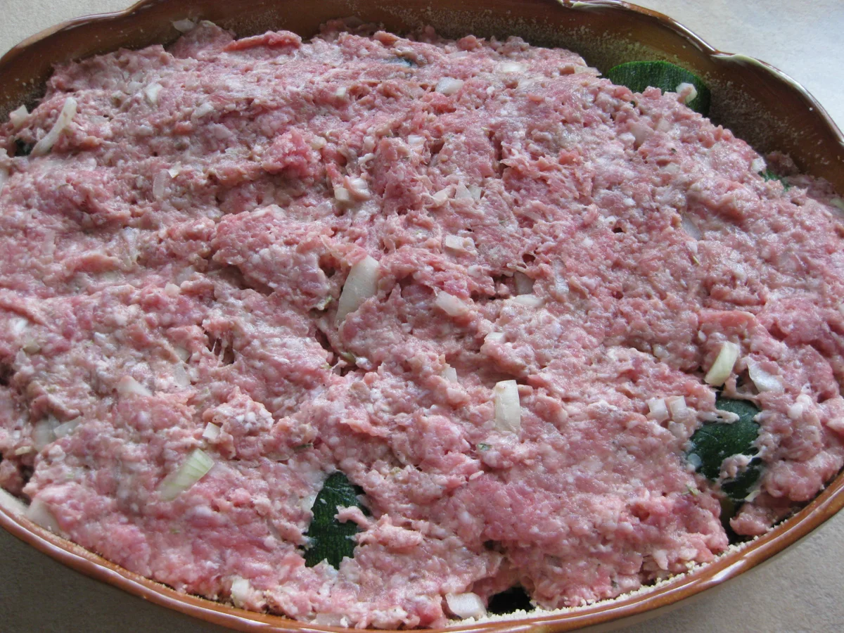 Zucchini-Hackfleischauflauf mit Käsekruste - Rezept - Bild Nr. 5006