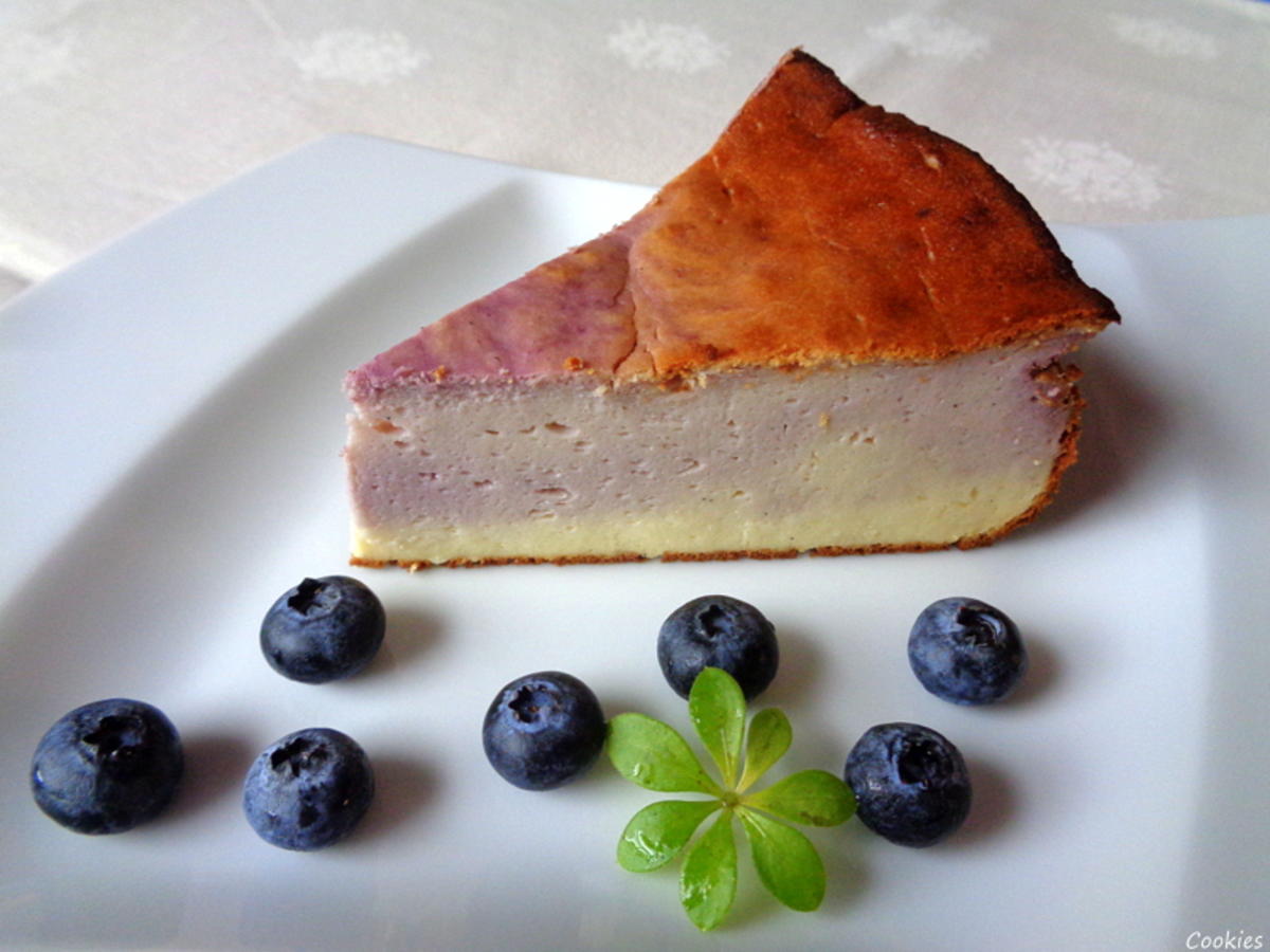 Kleiner Heidelbeer - Käse - Kuchen ... - Rezept - kochbar.de
