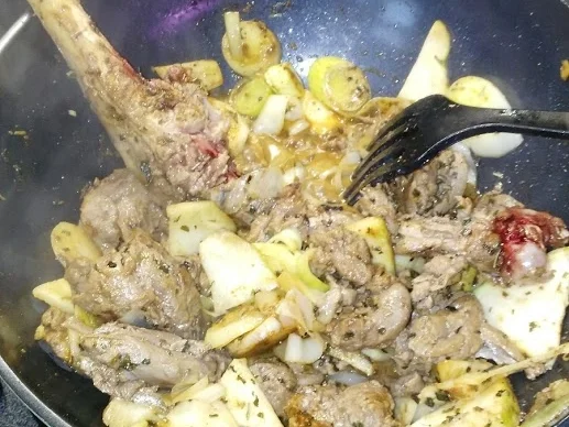 Rehkeule im Heubett - Rezept - Bild Nr. 5008