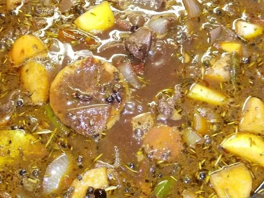 Rehkeule im Heubett - Rezept - Bild Nr. 5009