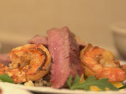 Surf 'n' Turf auf kaltem Graupensalat - Rezept - Bild Nr. 2