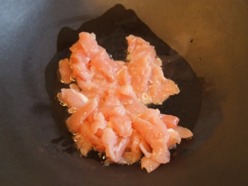 Putenbrust mit Gemüse süß sauer und gelben Gewürzreis - Rezept - Bild Nr. 5007