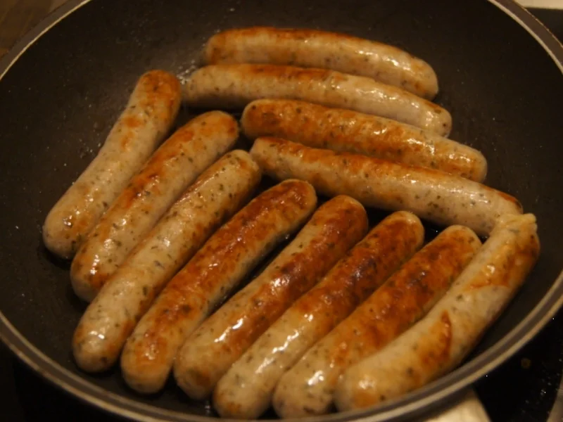 Nürnberger Rostbratwürste auf Sauerkraut - Rezept - Bild Nr. 5010