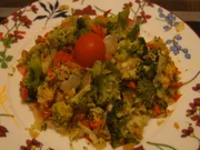 Brokkoli-Gemüse-Pfanne mit Ei - Rezept - Bild Nr. 5009