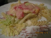 Rezept: Nudelauflauf mit Wirsing und Schinken Bild Nr. 5013 Nudelauflauf mit Wirsing und Schinken - Rezept - Bild Nr. 5013