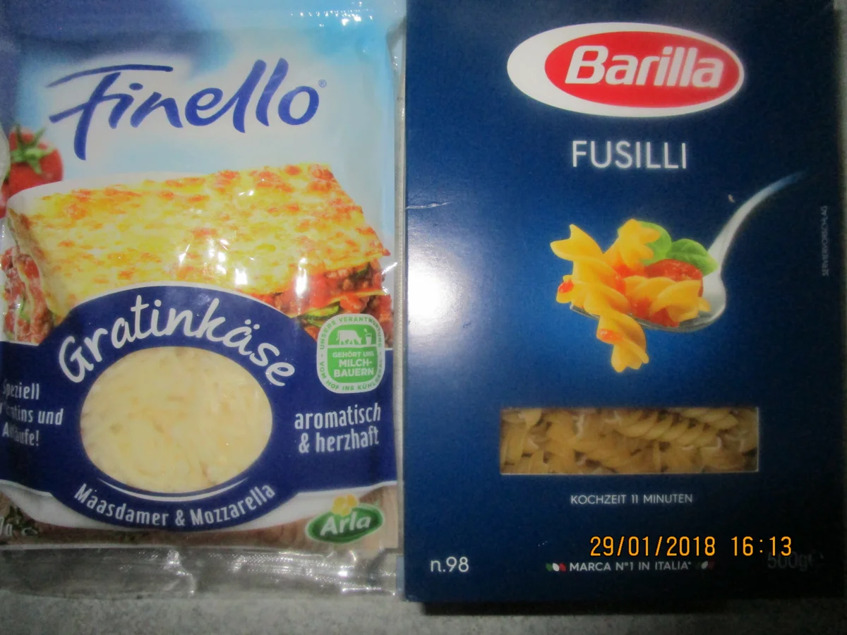 Rezept: Nudelauflauf mit Wirsing und Schinken Bild Nr. 5011 Nudelauflauf mit Wirsing und Schinken - Rezept - Bild Nr. 5011