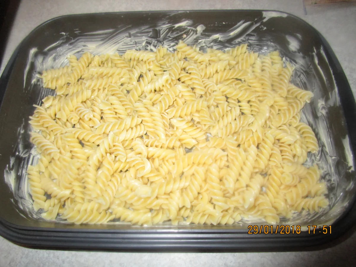 Rezept: Nudelauflauf mit Wirsing und Schinken Bild Nr. 5020 Nudelauflauf mit Wirsing und Schinken - Rezept - Bild Nr. 5020