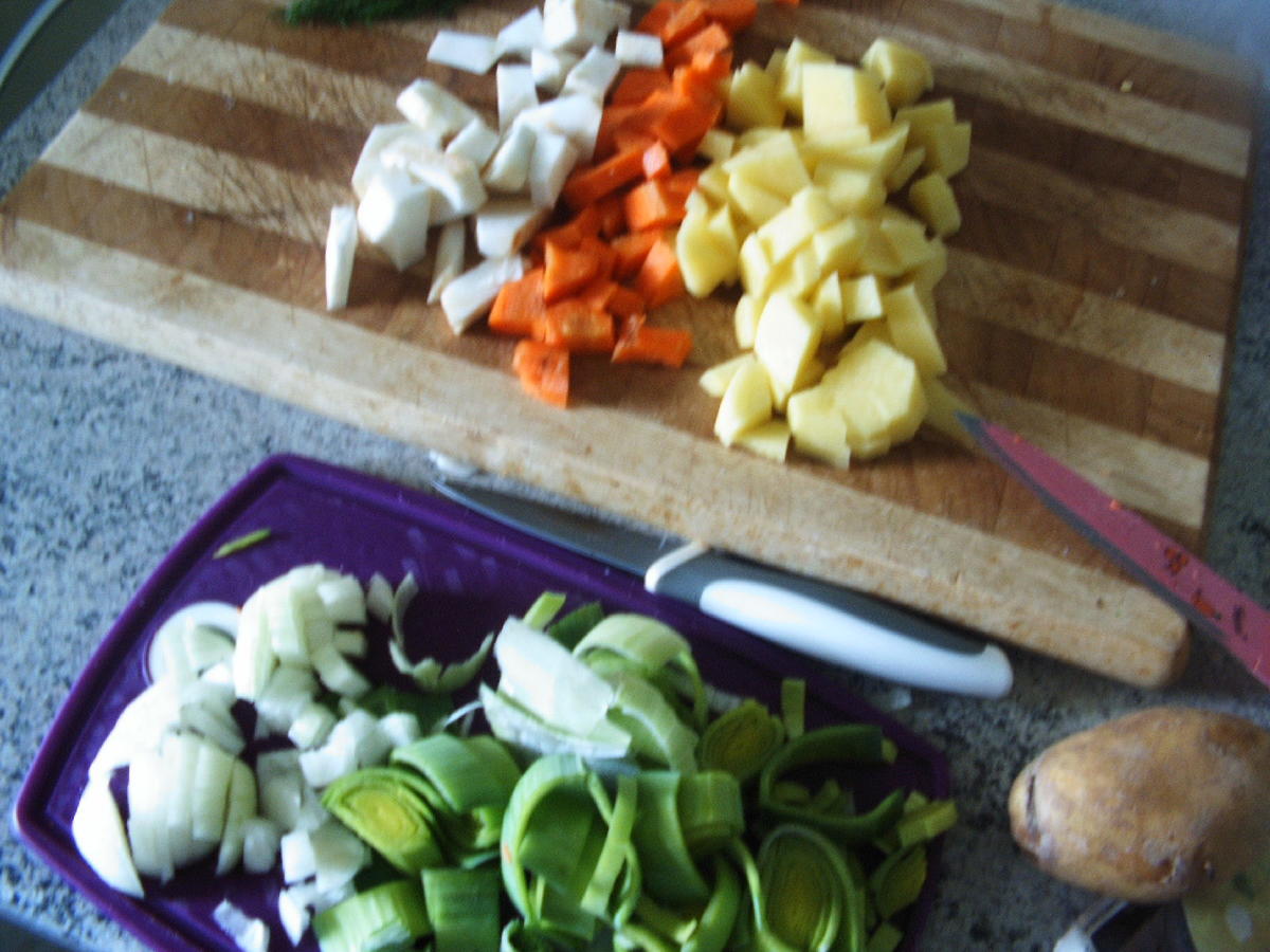 Gemüse Kartoffel Suppe - Rezept - Bild Nr. 5011