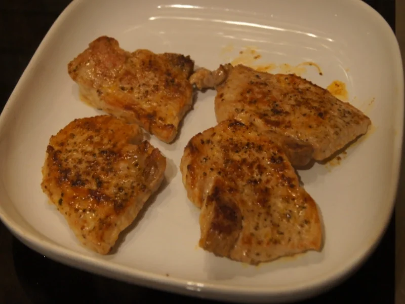 Rezept: Schweinesteak mit Beilagen und Feldsalat Bild Nr. 5015 Schweinesteak mit Beilagen und Feldsalat - Rezept - Bild Nr. 5015