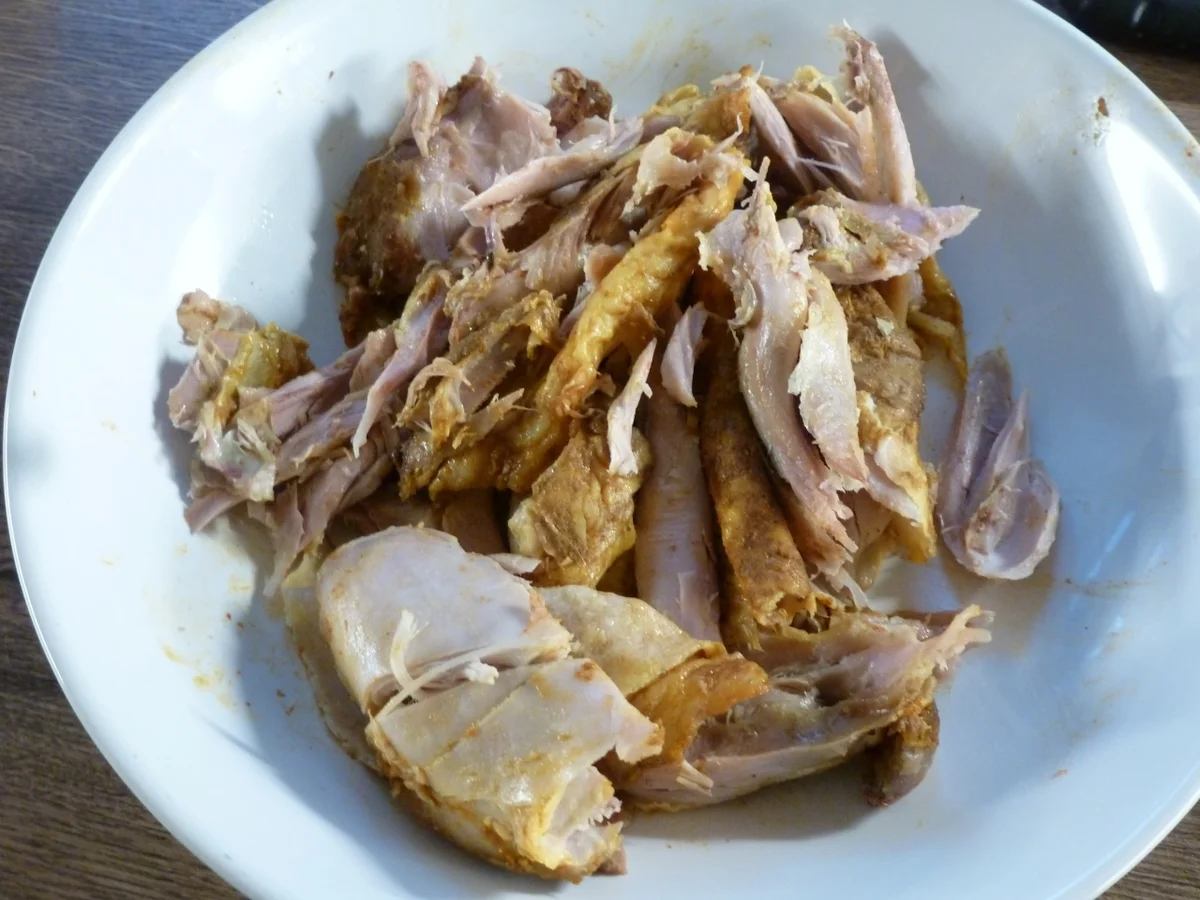 Knusprige Hähnchen-Käse-Taler mit gemischtem Salat & Ei - Rezept - Bild Nr. 5018