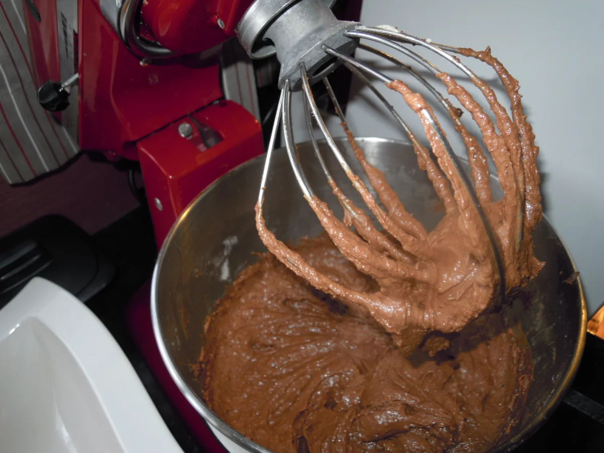 Rezept: "Ratz Fatz" Schoko Mandel Brownies Bild Nr. 5098 "Ratz Fatz" Schoko Mandel Brownies - Rezept - Bild Nr. 5098