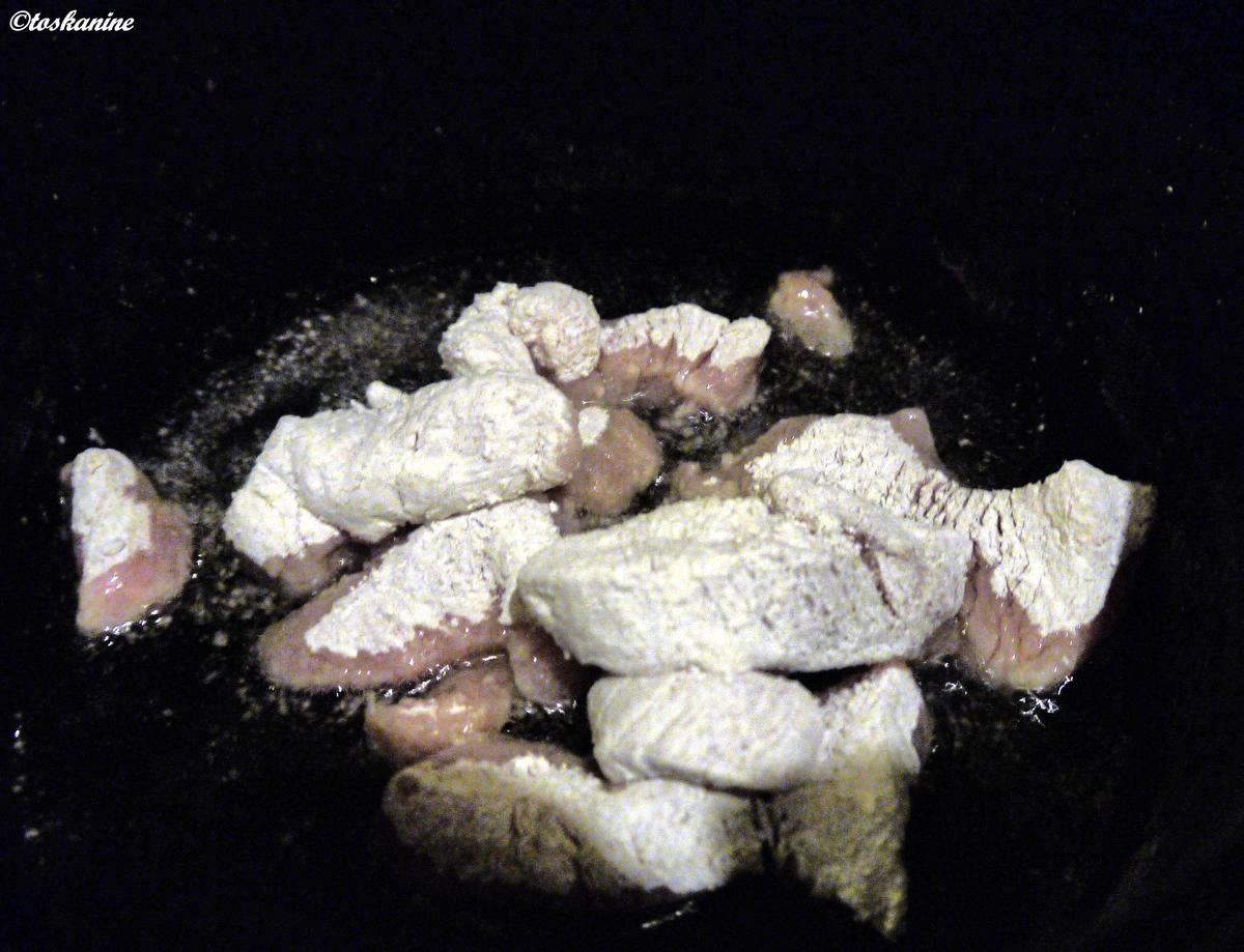Gnocchi mit Hähnchenbrust in Gorgonzolarahm - Rezept - Bild Nr. 4
