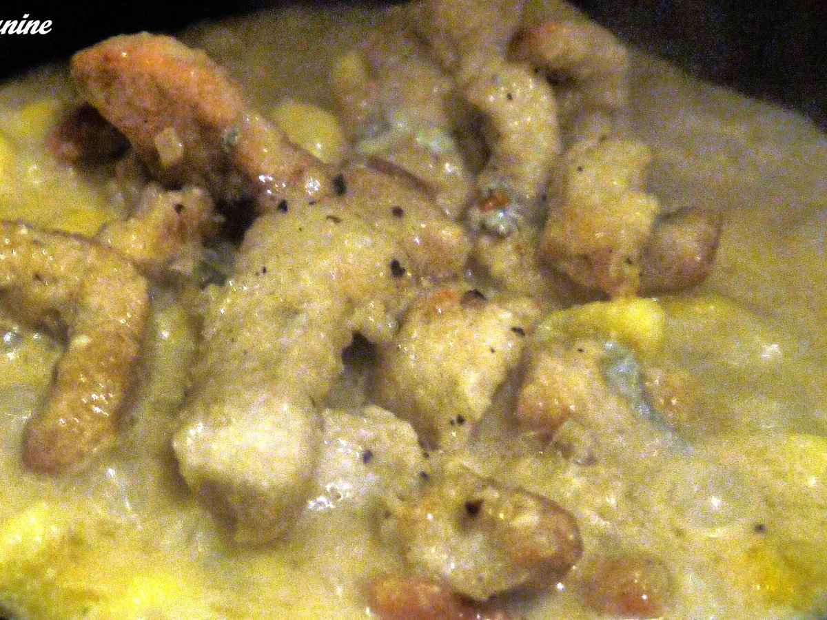 Gnocchi mit Hähnchenbrust in Gorgonzolarahm - Rezept - Bild Nr. 11