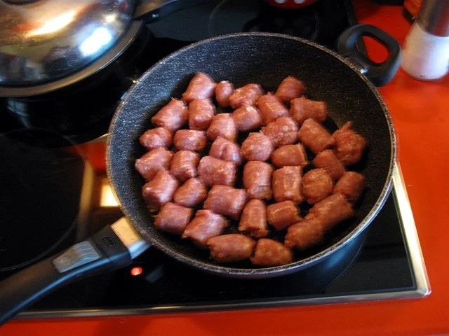 Rezept: Blumenkohl Auflauf mit Kartoffel und Bratwurst Bild Nr. 5 Blumenkohl Auflauf mit Kartoffel und Bratwurst - Rezept - Bild Nr. 5