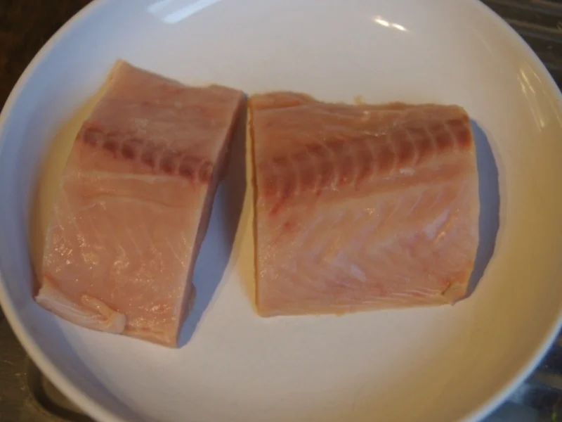 Mariniertes Wildlachsfilet mit Zuckererbsen - Rezept - Bild Nr. 5018