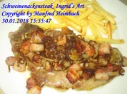 Rezept: Fleisch โ Schweinenackensteaks Ingridโs Art Bild Nr. 5016 Fleisch โ Schweinenackensteaks Ingridโs Art - Rezept - Bild Nr. 5016