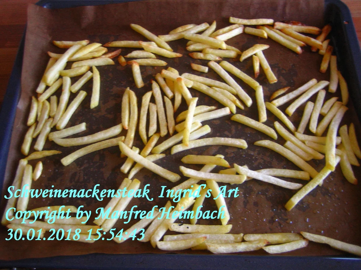 Fleisch – Schweinenackensteaks Ingrid’s Art - Rezept - Bild Nr. 5018
