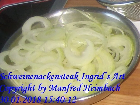 Fleisch – Schweinenackensteaks Ingrid’s Art - Rezept - Bild Nr. 5019